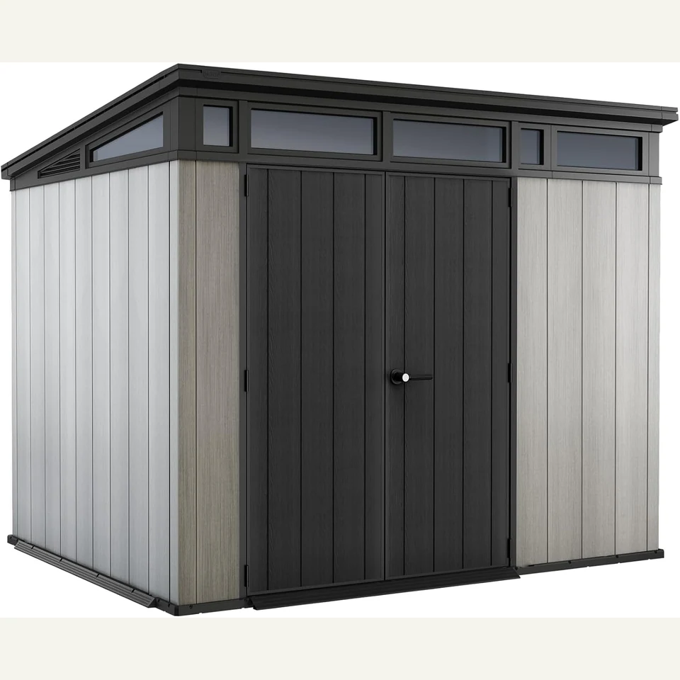 Abri de jardin Keter Artisan 5,8 m², double paroi renforcée acier : vue principale
