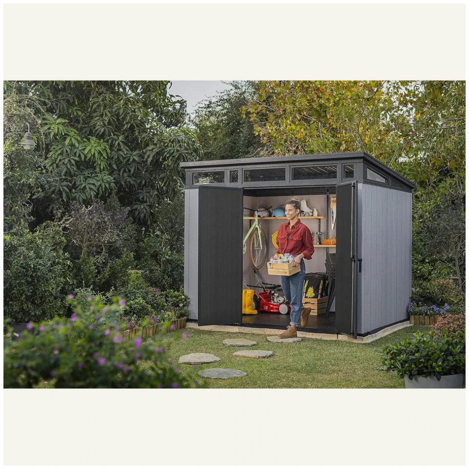 Vue principale de Abri de jardin Keter Artisan 5,8 m², double paroi renforcée acier