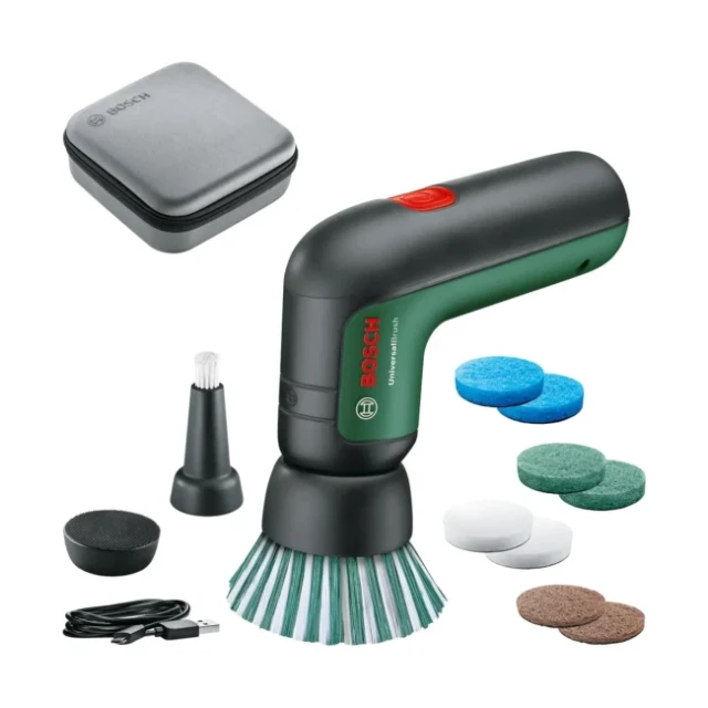 Vue principale de Bosch UniversalBrush, Brosse électrique avec 10 accessoires