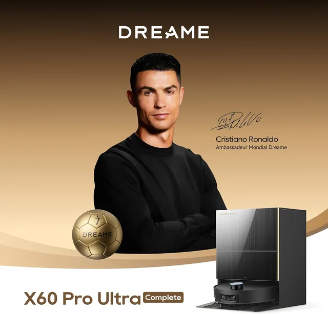 Vue principale de Dreame X60 Pro Ultra Complete, Robot aspirateur-laveur 42 000 Pa
