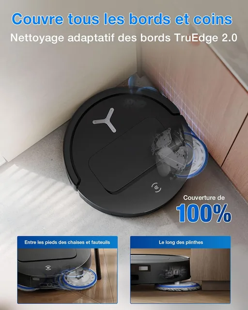 Vue principale de ECOVACS DEEBOT T50 OMNI Gen3, Robot aspirateur-laveur 25 000 Pa