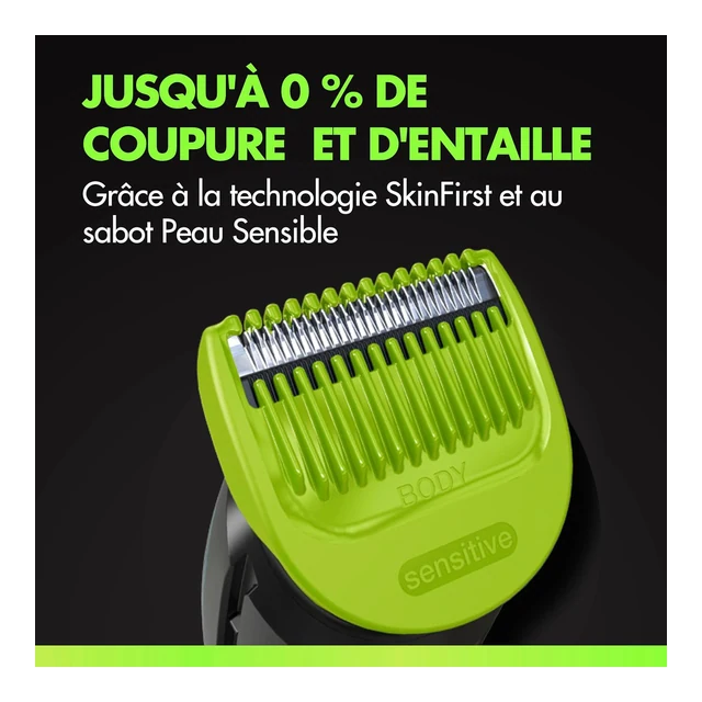 Vue principale de GilletteLabs Body + Intimate i5, tondeuse corps et zones intimes