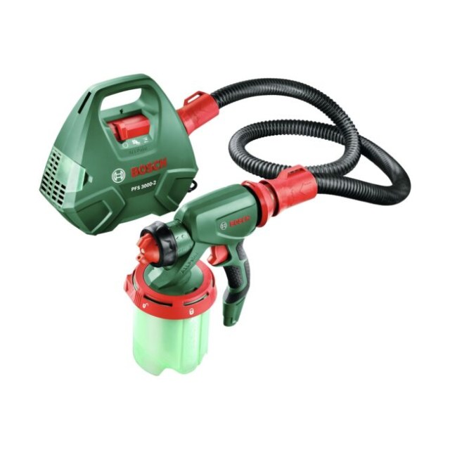 Bosch PFS 3000-2 0603207100 – Pistolet à peinture 650 W, godet 1 L et flexible 2 m — vue principale