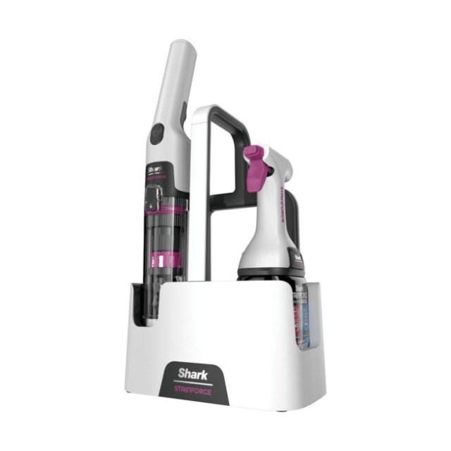 Shark StainForce HX100EUT – Détacheur textile sans fil, spray et caddy de rangement — vue principale