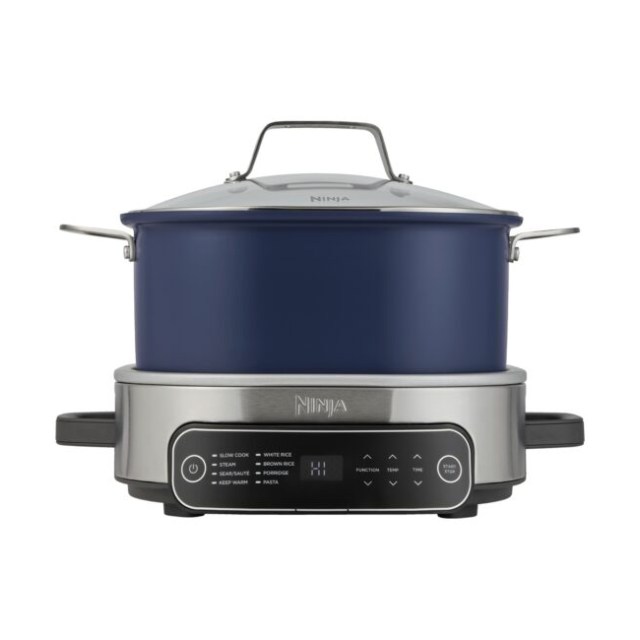 Ninja PossibleCooker MC1101EU – Multicuiseur et mijoteuse 8-en-1, cuve 6 L bleu nuit — vue principale