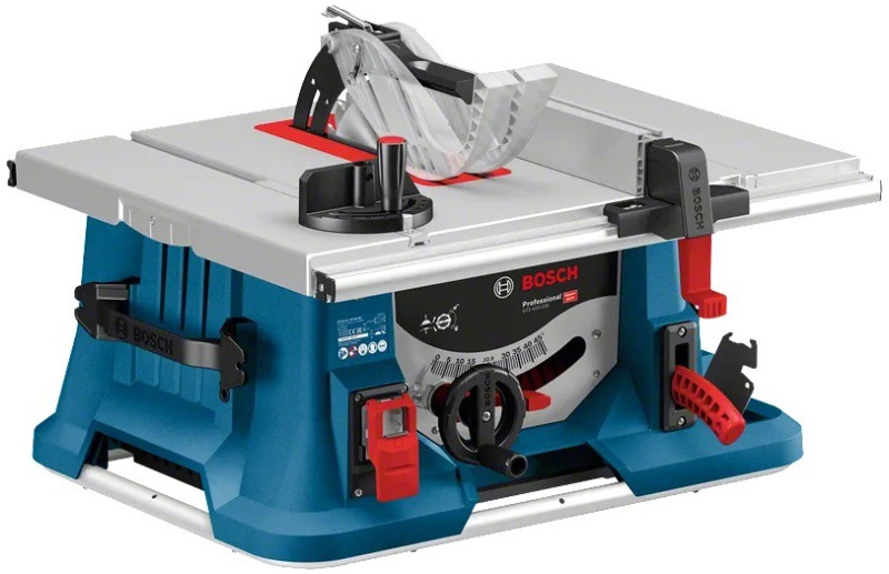 Bosch Professional GTS 635-216 avec support GTA 560 — vue du produit