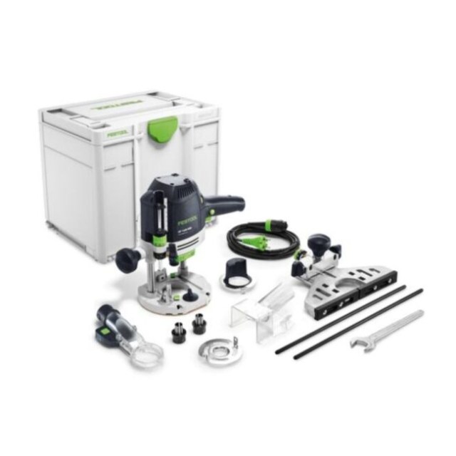 Festool OF 1400 EBQ-Plus 578940 – Défonceuse 1 400 W, course 70 mm, éclairage LED, Systainer — vue principale