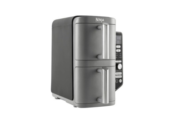 Ninja DoubleStack XL SL400EU gris – Air fryer vertical 9,5 L, 2 tiroirs, 6 programmes — vue 5