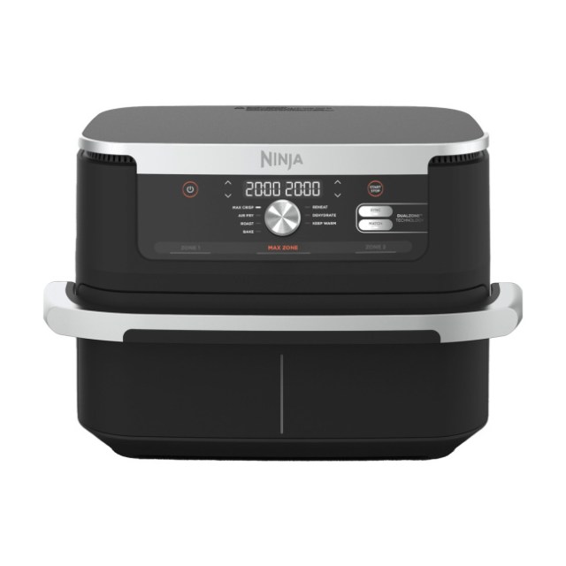 Ninja Foodi Flex AF500EU noir – Air fryer 10,4 L, 2 zones ou MegaZone, 7 programmes — vue principale