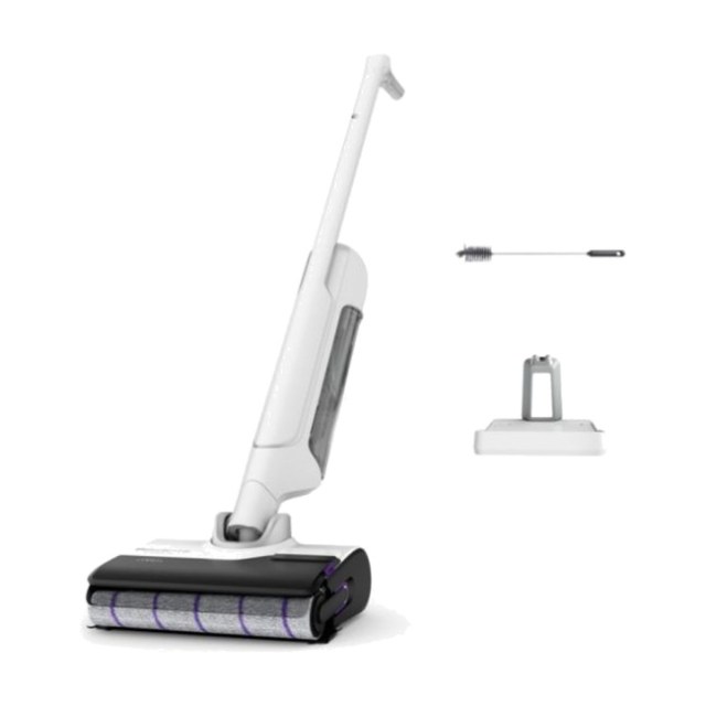 Rowenta X-Clean 10 GZ7035WO blanc – Aspirateur laveur sans fil, jusqu’à 60 min, séchage 65 °C — vue principale