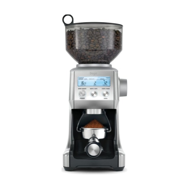 Sage Smart Grinder Pro inox – Moulin à café à meules coniques, 60 réglages, dosage numérique — vue principale
