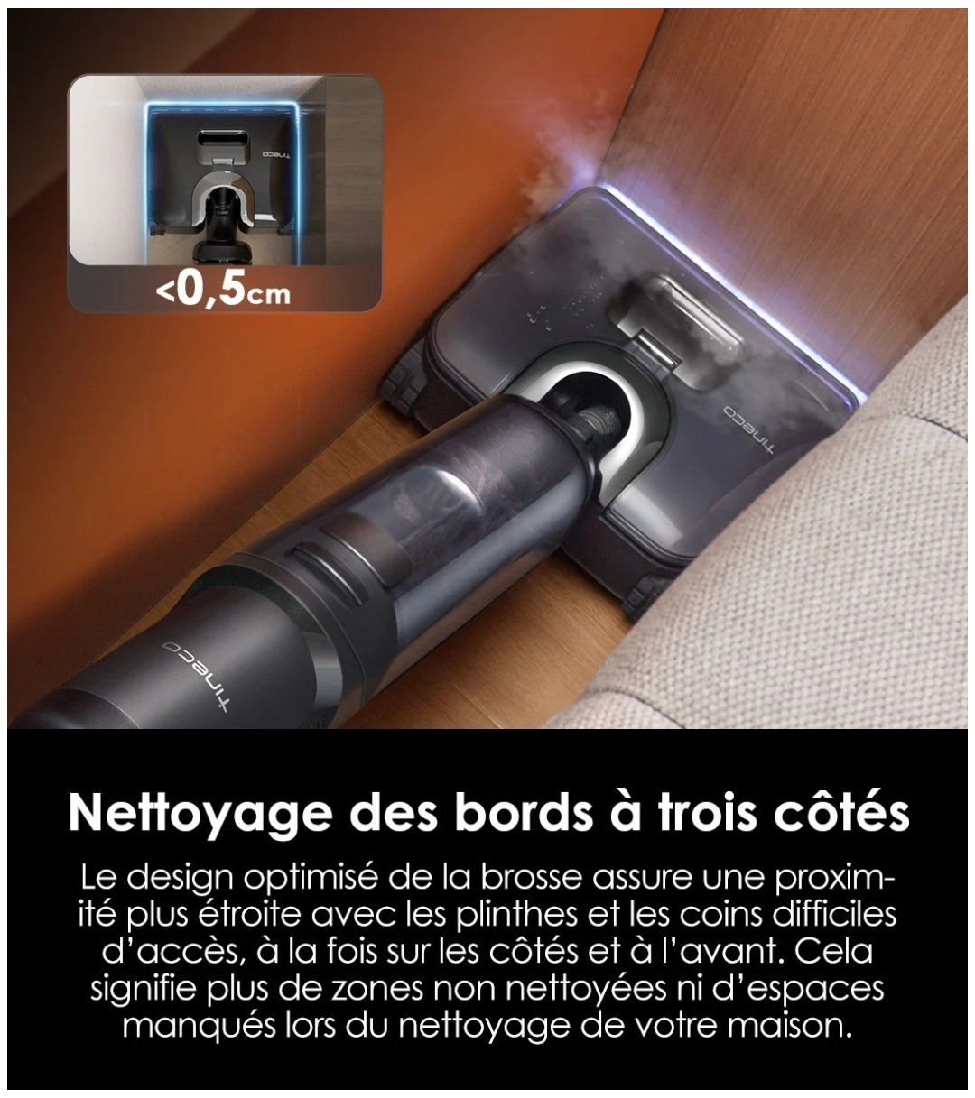 Tineco FLOOR ONE S7 Stretch Steam — vue complémentaire 1